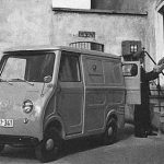 Goggo Transporter TL300 im Einsatz bei der Deutschen Bundespost (1958)